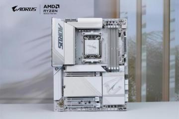 '首款真正全白主板！技嘉X870E AORUS PRO ICE电竞冰雕首发评测：性能超上代旗舰